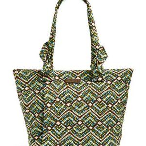 Vera Bradley Rain Forest Hadley East West Tote-NWT